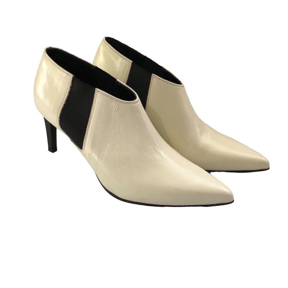 Rag & Bone Beha Chelsea Boot Antique White Slim Heel Size 7
